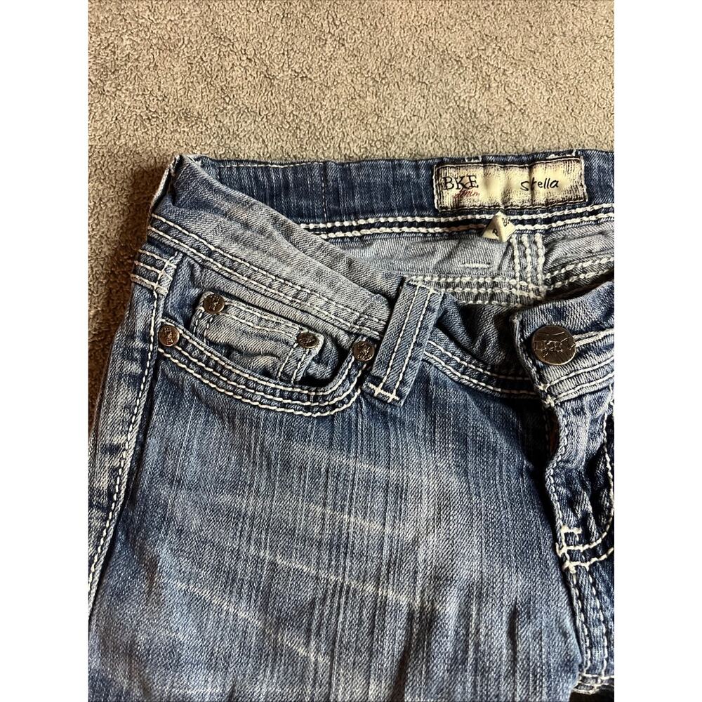 BKE Denim Stella Bootcut Women's Jeans Size 27x31.5 Low Rise B208 - Picture 13 of 13
